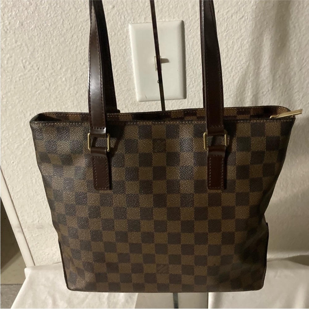 Louis Vuitton Authentic Ebene Damier Handbag EUC - Picture 12 of 13